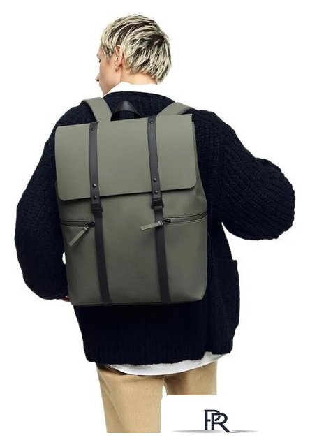 Городской рюкзак Gaston Luga Splаsh 2.0 16'' (оливковый) - Изображение №5 — Интернет-магазин ПроЗаказ