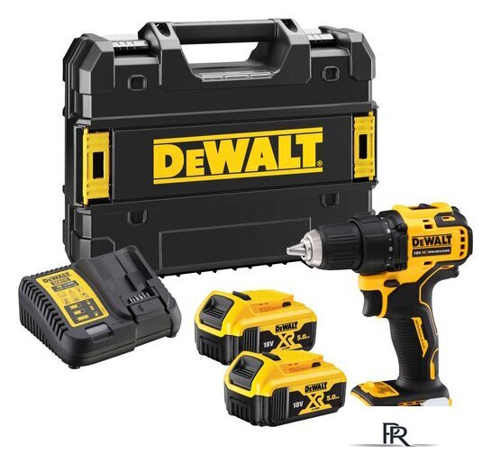 Дрель-шуруповерт DeWalt DCD708P2T (с 2-мя АКБ 5 Ah, кейс) - Изображение №1 — Интернет-магазин ПроЗаказ