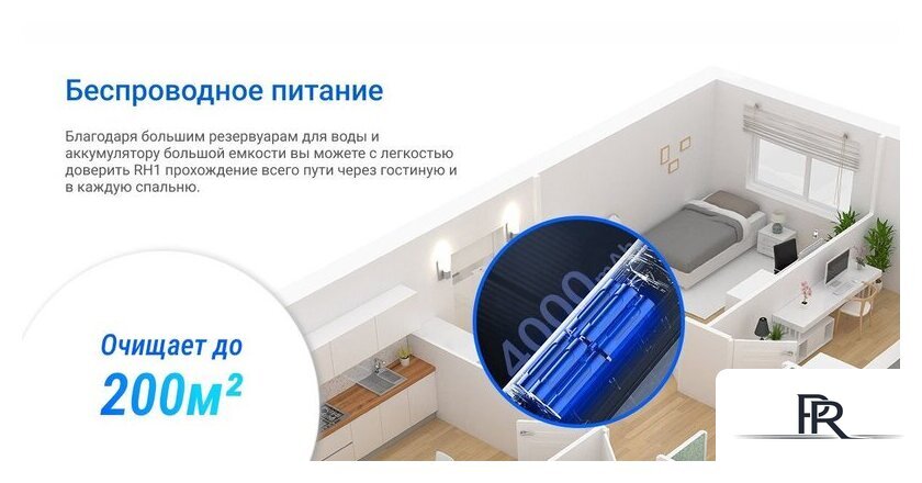 Вертикальный моющий пылесос Ezviz RH1 - Изображение №16 — Интернет-магазин ПроЗаказ