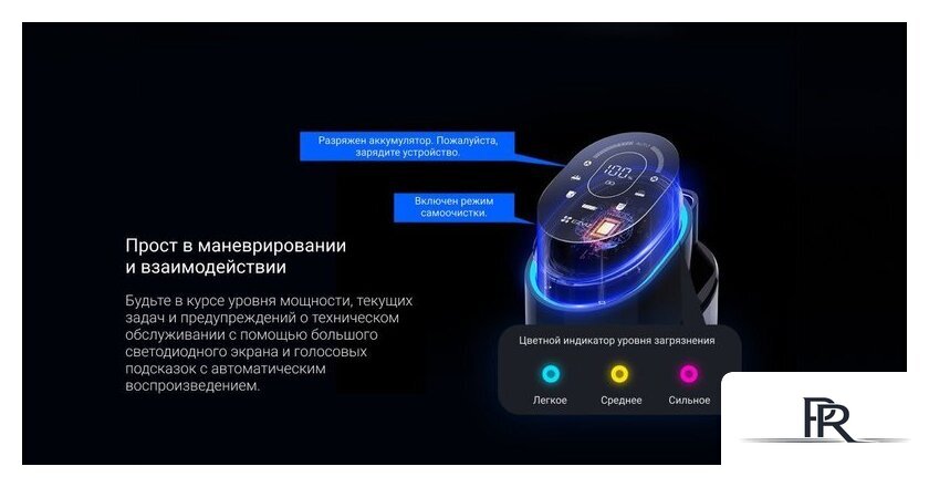 Вертикальный моющий пылесос Ezviz RH1 - Изображение №15 — Интернет-магазин ПроЗаказ