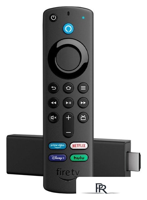 Смарт-приставка Amazon Fire TV Stick 4K (с пультом Alexa Voice 3-го поколения) - Изображение №1 — Интернет-магазин ПроЗаказ