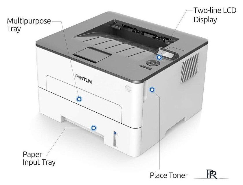 Принтер Pantum P3302DN - Изображение №2 — Интернет-магазин ПроЗаказ