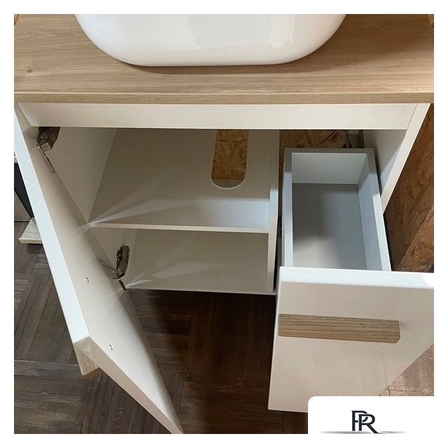  Lauter Тумба под умывальник Adri 59 (белый глянец) - Изображение №6 — Интернет-магазин ПроЗаказ