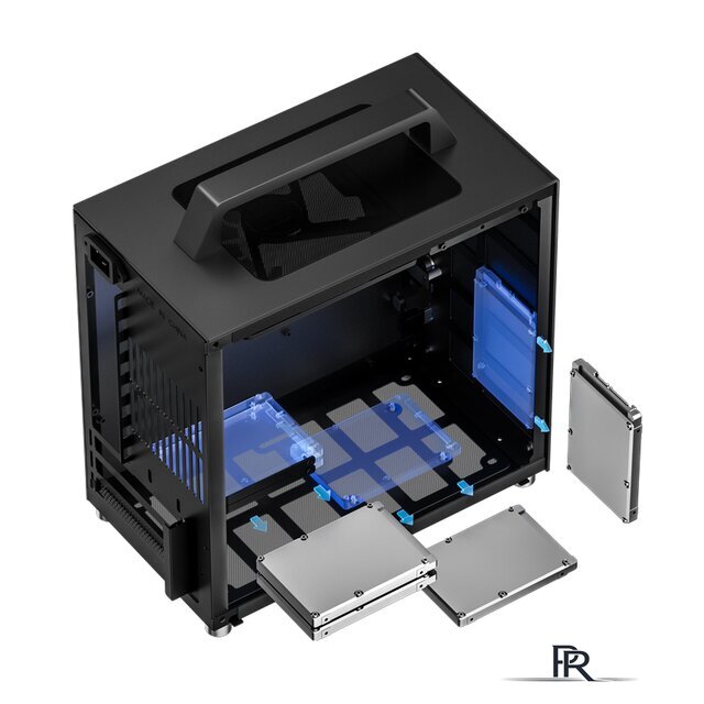 Корпус Jonsbo T8 Plus (черный) - Изображение №6 — Интернет-магазин ПроЗаказ