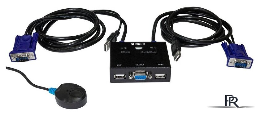 KVM переключатель Origo OKVM221/A1A - Изображение №2 — Интернет-магазин ПроЗаказ
