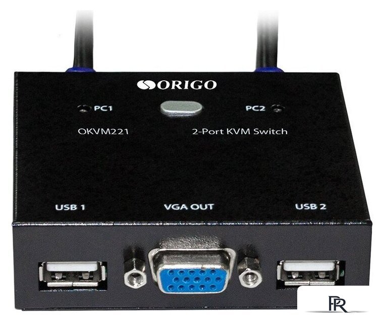 KVM переключатель Origo OKVM221/A1A - Изображение №1 — Интернет-магазин ПроЗаказ