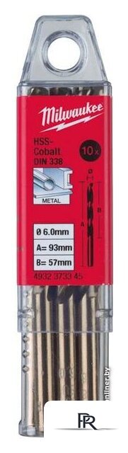 Набор сверл Milwaukee 4932373345 (10 предметов) - Изображение №1 — Интернет-магазин ПроЗаказ