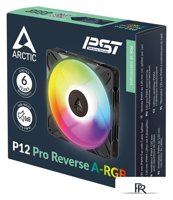 Вентилятор для корпуса Arctic P12 Pro Reverse A-RGB ACFAN00322A - Изображение №6 — Интернет-магазин ПроЗаказ