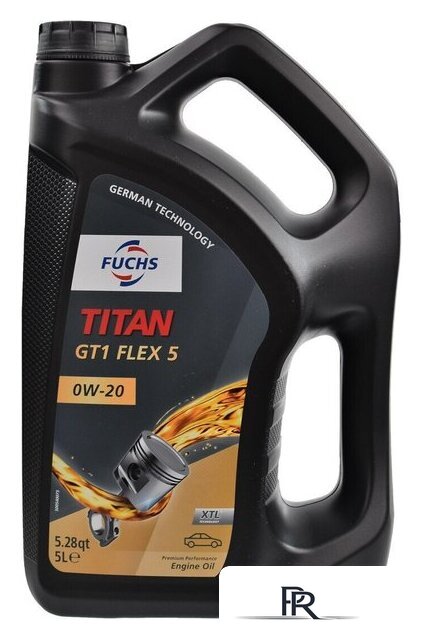 Моторное масло Fuchs Titan GT1 Flex 5 0W-20 5л - Изображение №1 — Интернет-магазин ПроЗаказ