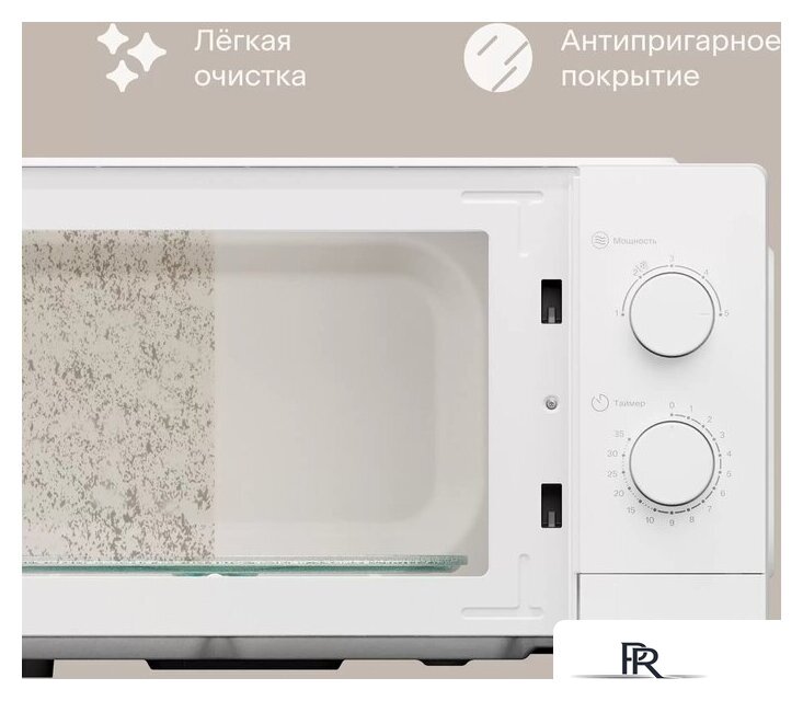 Микроволновая печь Tuvio MW02WB - Изображение №3 — Интернет-магазин ПроЗаказ