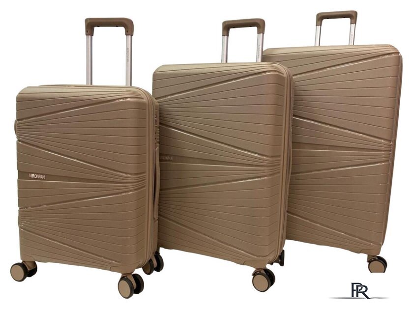 Чемодан-спиннер Mironpan 23103 56 см (светло-серый) - Изображение №1 — Интернет-магазин ПроЗаказ