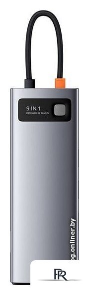 Док-станция Baseus Metal Gleam Series 9-in-1 Multifunctional Type-C CAHUB-CU0G - Изображение №2 — Интернет-магазин ПроЗаказ