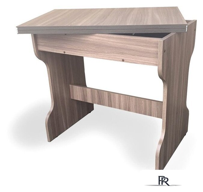 Кухонный стол Анмикс Раскладной ИП 01-340000 (ЛДСП, ясень шимо темный) - Изображение №2 — Интернет-магазин ПроЗаказ