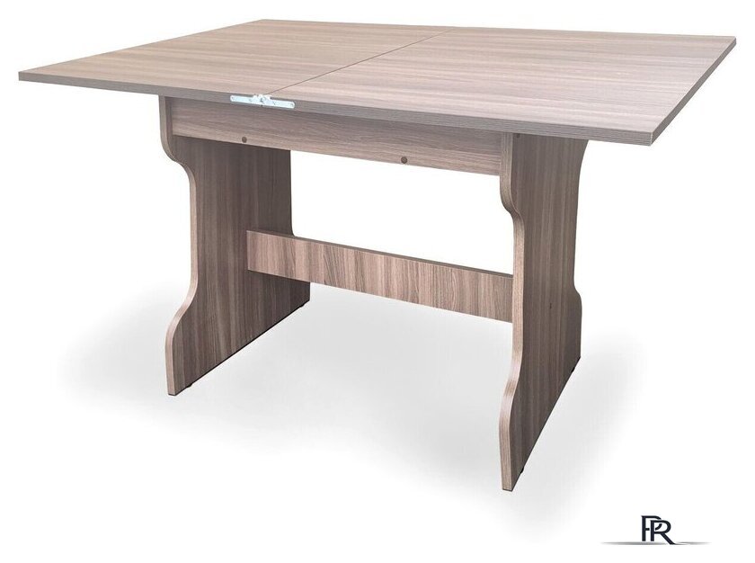 Кухонный стол Анмикс Раскладной ИП 01-340000 (ЛДСП, ясень шимо темный) - Изображение №4 — Интернет-магазин ПроЗаказ