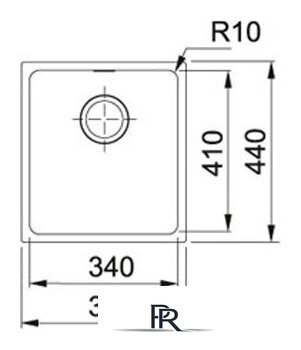 Кухонная мойка Franke Sirius SID 110-34 125.0443.350 (оникс) - Изображение №2 — Интернет-магазин ПроЗаказ