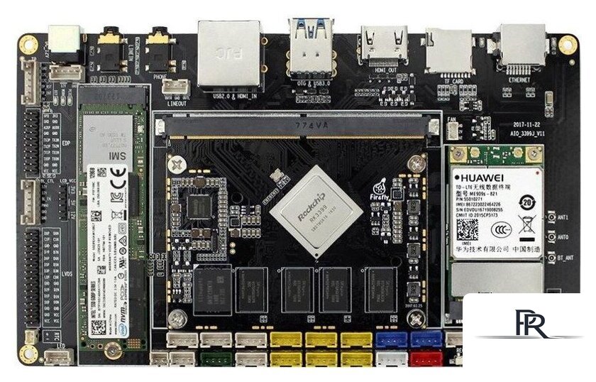 Одноплатный компьютер Firefly AIO-3399J-4GB - Изображение №1 — Интернет-магазин ПроЗаказ