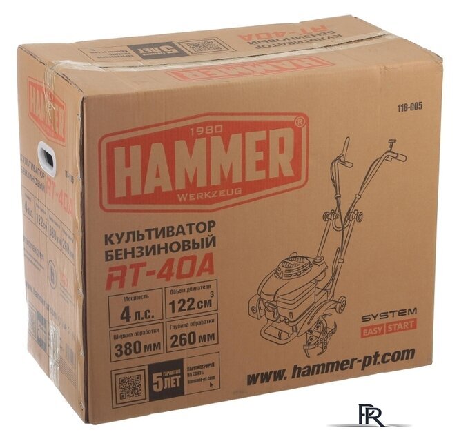 Мотокультиватор бензиновый Hammer Flex RT-40A - Изображение №11 — Интернет-магазин ПроЗаказ