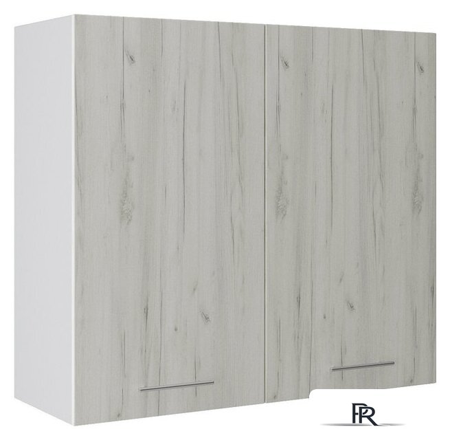 Шкаф навесной Артём-Мебель 800мм СН-114.76 (ДСП дуб крафт белый) - Изображение №1 — Интернет-магазин ПроЗаказ