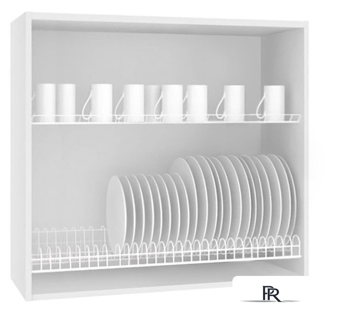 Шкаф навесной Артём-Мебель 800мм СН-114.76 (ДСП дуб крафт белый) - Изображение №2 — Интернет-магазин ПроЗаказ