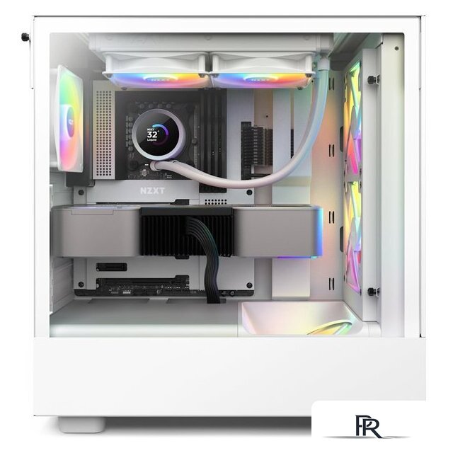 Система жидкостного охлаждения для процессора NZXT Kraken 240 RGB RL-KR240-W1 - Изображение №5 — Интернет-магазин ПроЗаказ