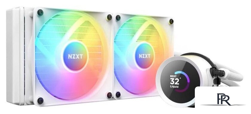 Система жидкостного охлаждения для процессора NZXT Kraken 240 RGB RL-KR240-W1 - Изображение №1 — Интернет-магазин ПроЗаказ
