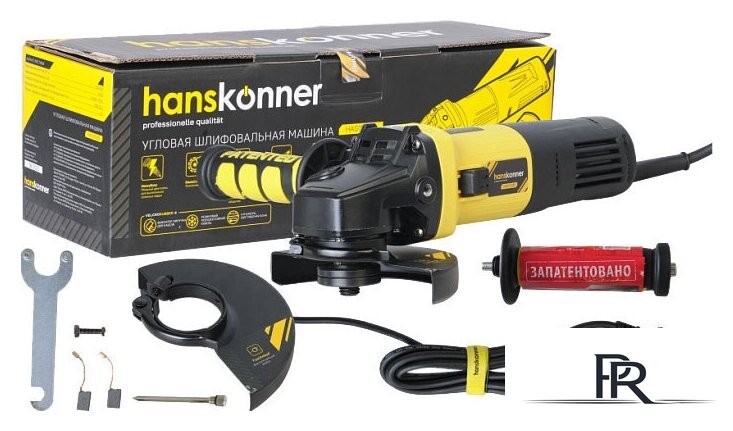Угловая шлифмашина Hanskonner HAG15125E - Изображение №8 — Интернет-магазин ПроЗаказ