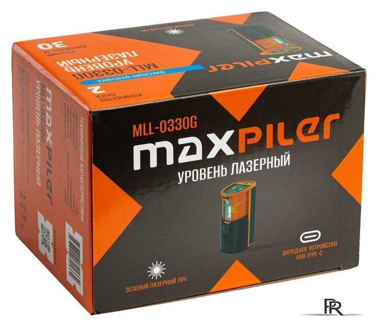Лазерный нивелир MaxPiler MLL-0330G - Изображение №2 — Интернет-магазин ПроЗаказ