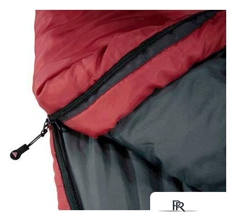 Спальный мешок High Peak TR 300 23061 (правая молния, темно-красный/серый) - Изображение №3 — Интернет-магазин ПроЗаказ