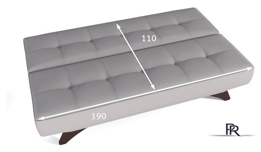 Диван Mio Tesoro Эрик 091 (841 светло-серый) - Изображение №12 — Интернет-магазин ПроЗаказ