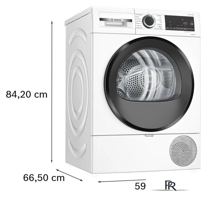 Сушильная машина Bosch Serie 6 WQG243DEPL - Изображение №7 — Интернет-магазин ПроЗаказ