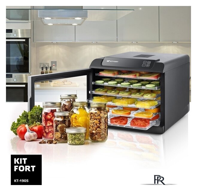 Сушилка для овощей и фруктов Kitfort KT-1905 - Изображение №7 — Интернет-магазин ПроЗаказ