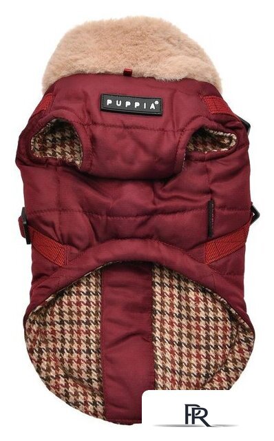 Куртка для животных Puppia Donavan PAUD-VT1853-WN-S (красный) - Изображение №2 — Интернет-магазин ПроЗаказ