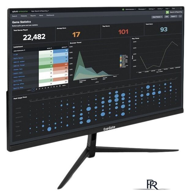 Монитор ExeGate SuperView EH2707 EX298355RUS - Изображение №1 — Интернет-магазин ПроЗаказ
