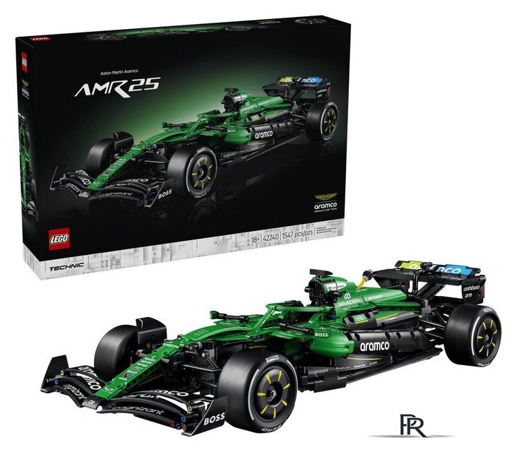 Конструктор LEGO Technic 42240 Aston Martin Aramco AMR25 F1 - Изображение №1 — Интернет-магазин ПроЗаказ