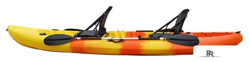 Байдарка BarrakuDA SOT385 (желтый/красный) - Изображение №2 — Интернет-магазин ПроЗаказ