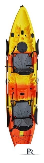 Байдарка BarrakuDA SOT385 (желтый/красный) - Изображение №3 — Интернет-магазин ПроЗаказ