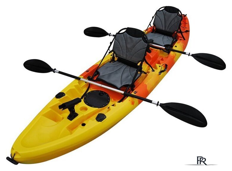 Байдарка BarrakuDA SOT385 (желтый/красный) - Изображение №1 — Интернет-магазин ПроЗаказ