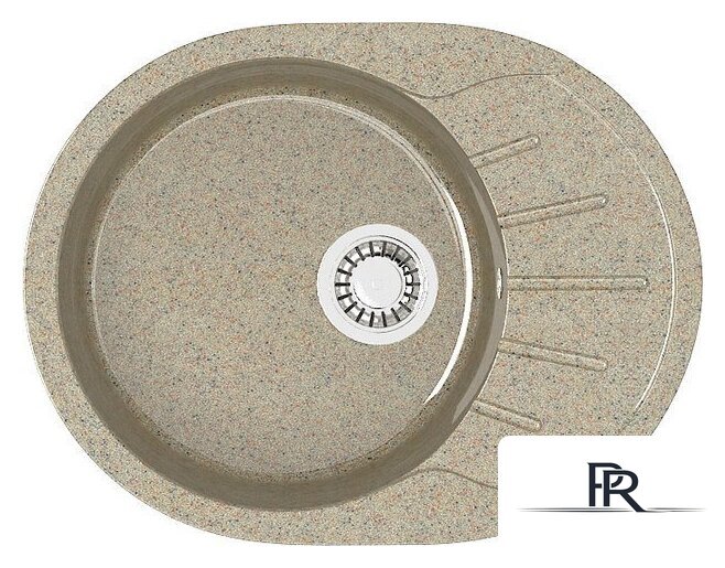 Кухонная мойка MARRBAXX Карельский камень модель 10/Q5 F010Q005 (песочный) - Изображение №1 — Интернет-магазин ПроЗаказ