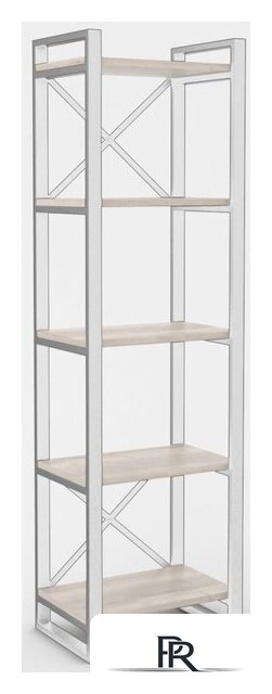 Стеллаж Hype Mebel Стандарт 50x170 (белый/древесина белая) - Изображение №1 — Интернет-магазин ПроЗаказ