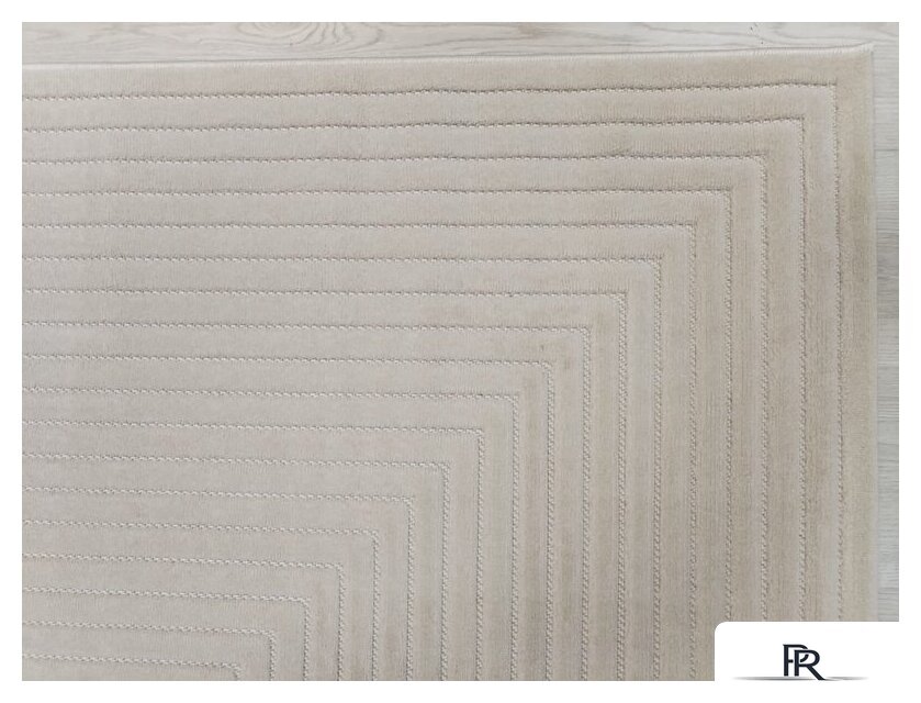 Ковер для жилой комнаты Radjab Carpet Сканди Сизаль Прямоугольник 10936B 12225RK (2x2.9, Krem/Krem) - Изображение №4 — Интернет-магазин ПроЗаказ