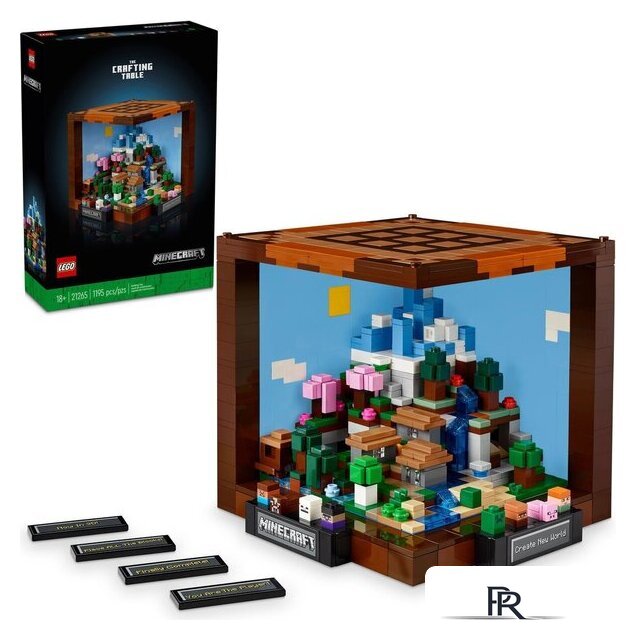 Конструктор LEGO Minecraft 21265 Верстак - Изображение №3 — Интернет-магазин ПроЗаказ