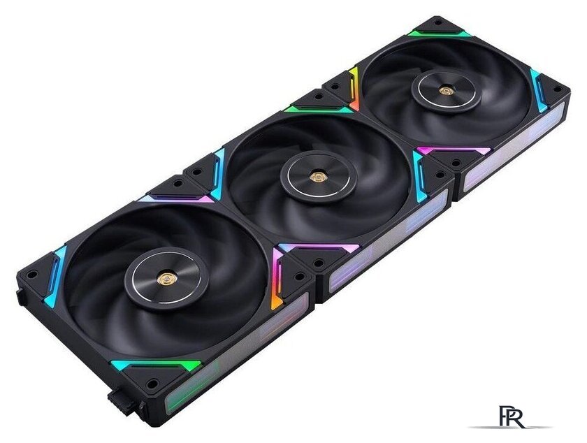 Комплект вентиляторов для корпуса 1stPlayer XF7 Reverse ARGB (3 шт, черный) - Изображение №7 — Интернет-магазин ПроЗаказ