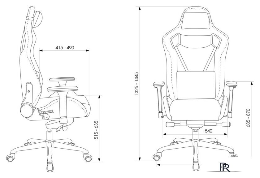 Игровое (геймерское) кресло Knight Titan (черный/красный) - Изображение №26 — Интернет-магазин ПроЗаказ