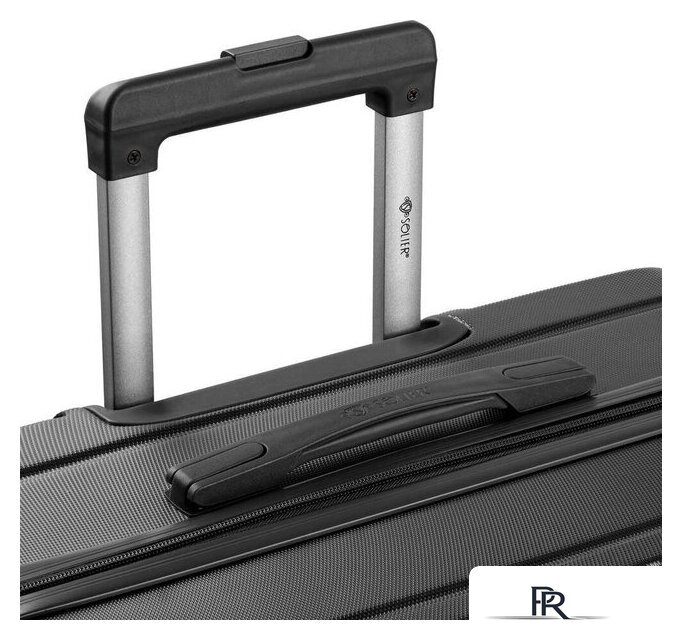 Чемодан-спиннер Solier STL1064 (XL, черный) - Изображение №5 — Интернет-магазин ПроЗаказ