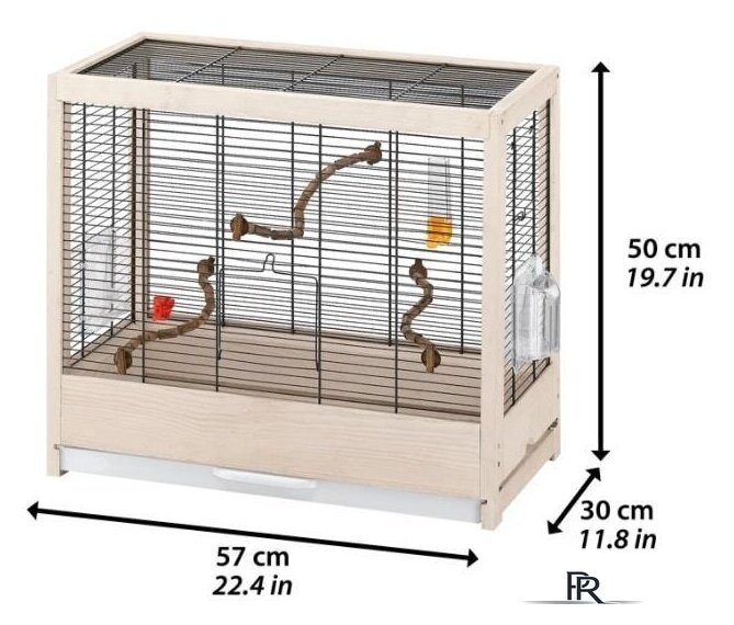 Клетка Ferplast Giulietta 4 52067017 - Изображение №2 — Интернет-магазин ПроЗаказ