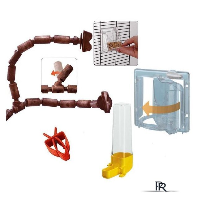 Клетка Ferplast Giulietta 4 52067017 - Изображение №5 — Интернет-магазин ПроЗаказ