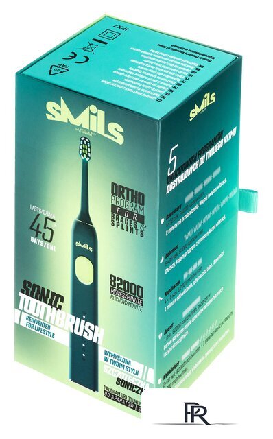 Электрическая зубная щетка Vitammy SMILS (глубокая вода) - Изображение №7 — Интернет-магазин ПроЗаказ