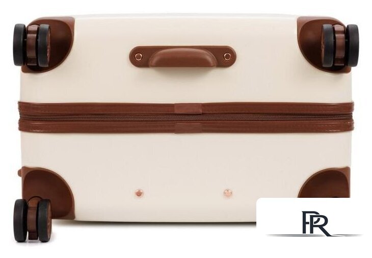 Чемодан-спиннер Bugatti Amelia 49716250 (бежевый) - Изображение №5 — Интернет-магазин ПроЗаказ