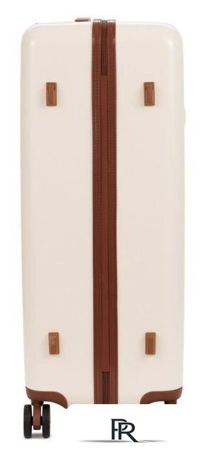 Чемодан-спиннер Bugatti Amelia 49716250 (бежевый) - Изображение №4 — Интернет-магазин ПроЗаказ