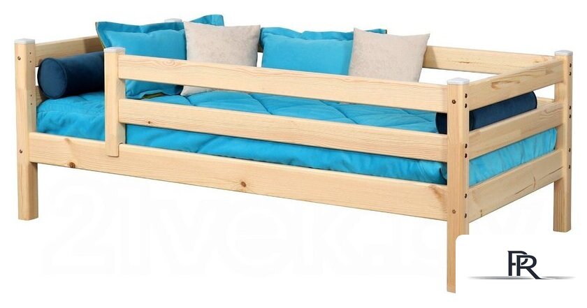 Кровать-тахта Мебельград Соня 70x160 (белый/прозрачный лак) - Изображение №1 — Интернет-магазин ПроЗаказ